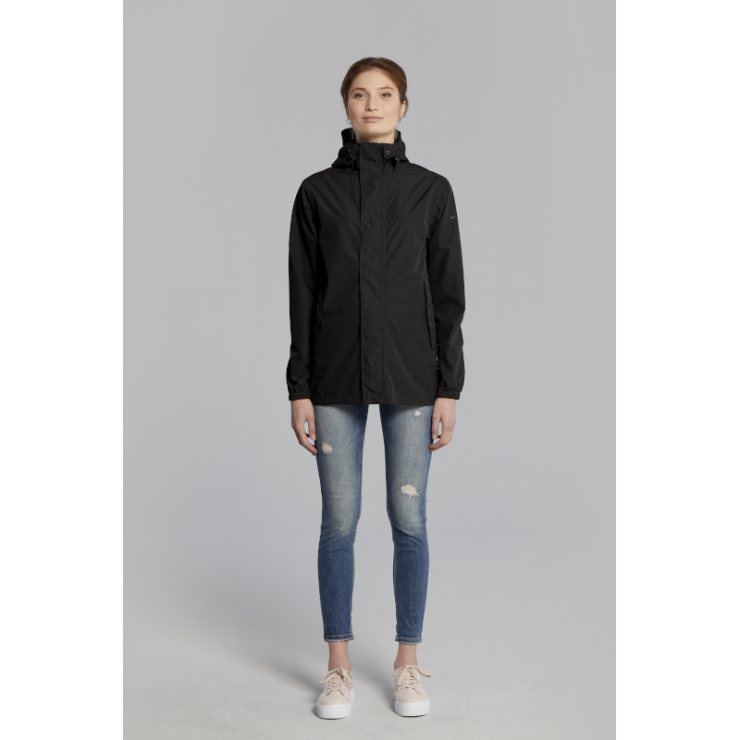 Basil Hoga veste de pluie unisex Noir M