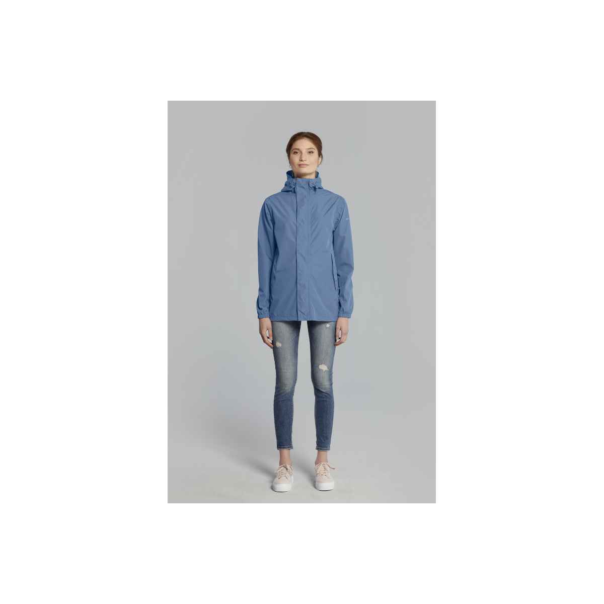 Basil Hoga veste de pluie unisex Bleu horizon XXL