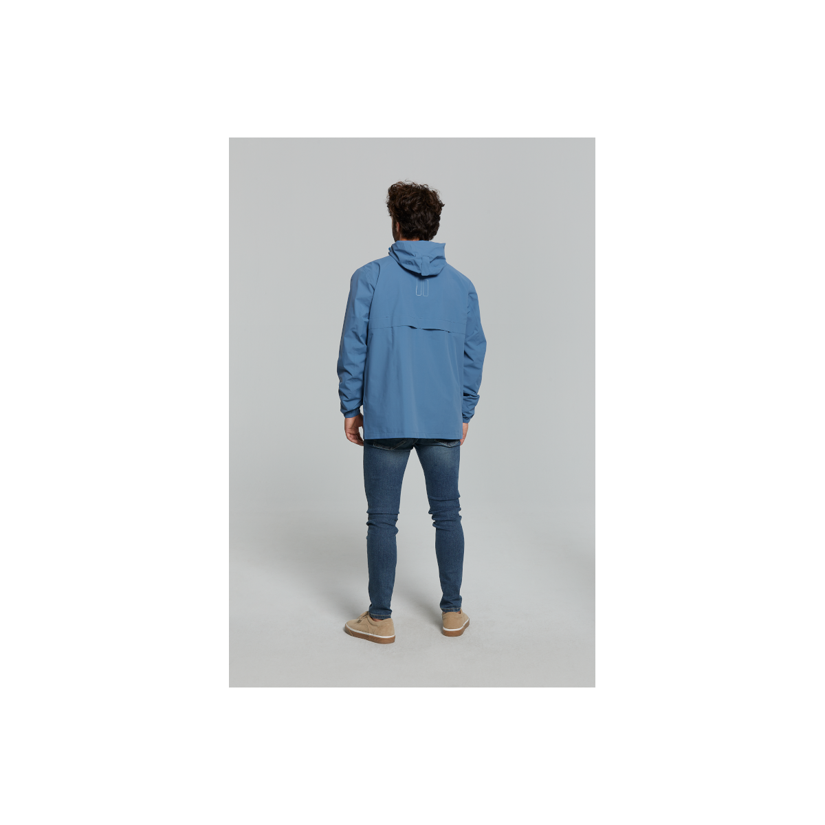 Basil Hoga veste de pluie unisex Bleu horizon XXXL