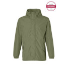 Basil Hoga veste de pluie unisex Vert olive XS