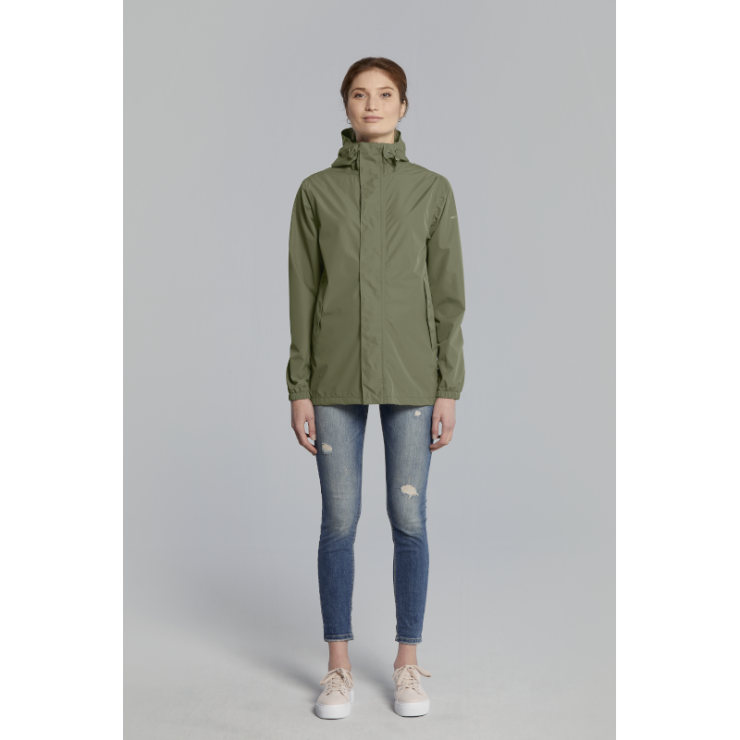 Basil Hoga veste de pluie unisex Vert olive XS