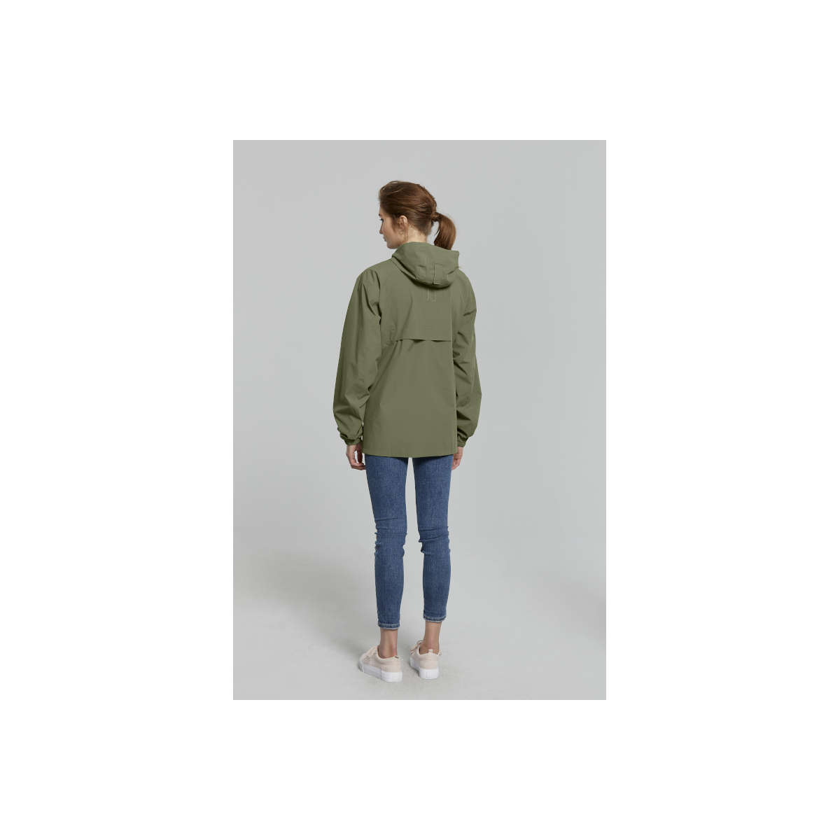 Basil Hoga veste de pluie unisex Vert olive XS