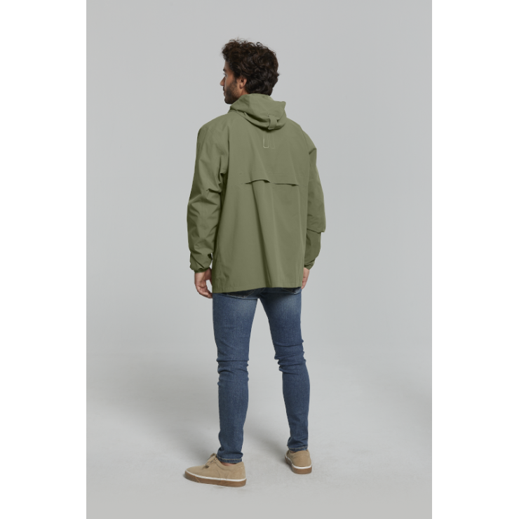 Basil Hoga veste de pluie unisex Vert olive L