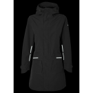 Basil Mosse veste de pluie Parka femmes, Noir S