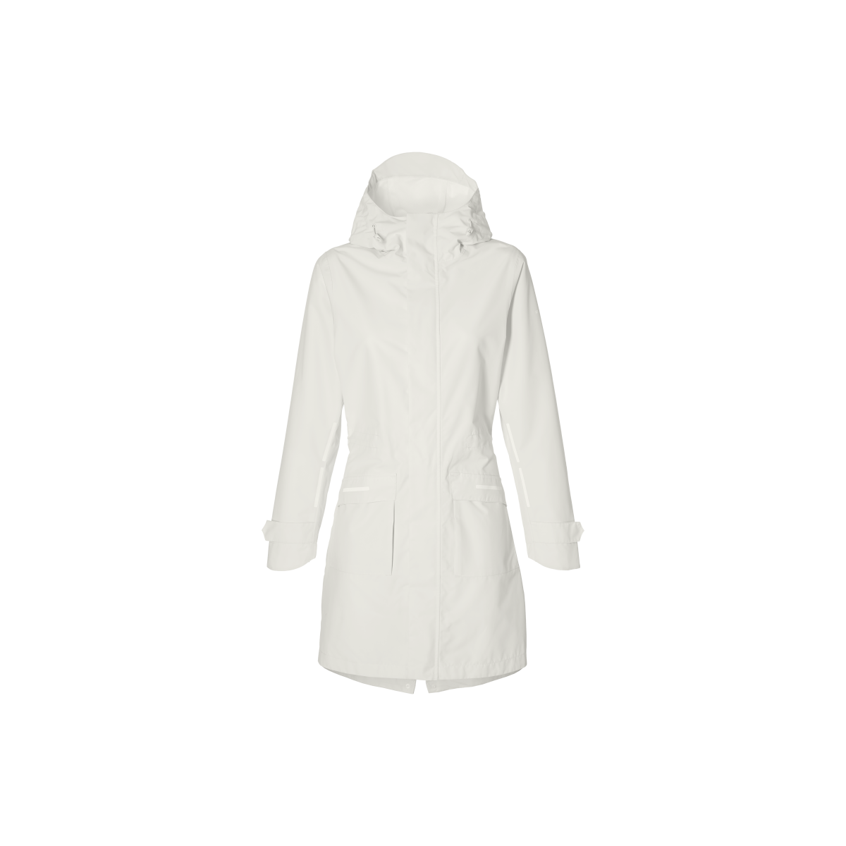 Basil Mosse veste de pluie Parka femmes, blanc L