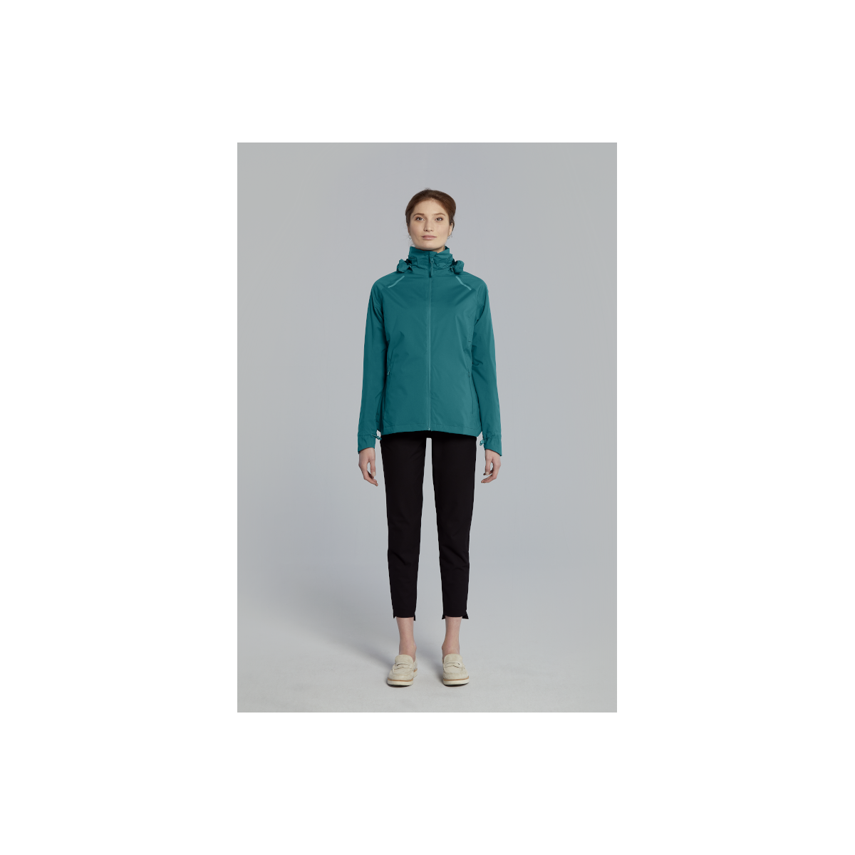 Basil Skane veste imperméable femmes, Vert S