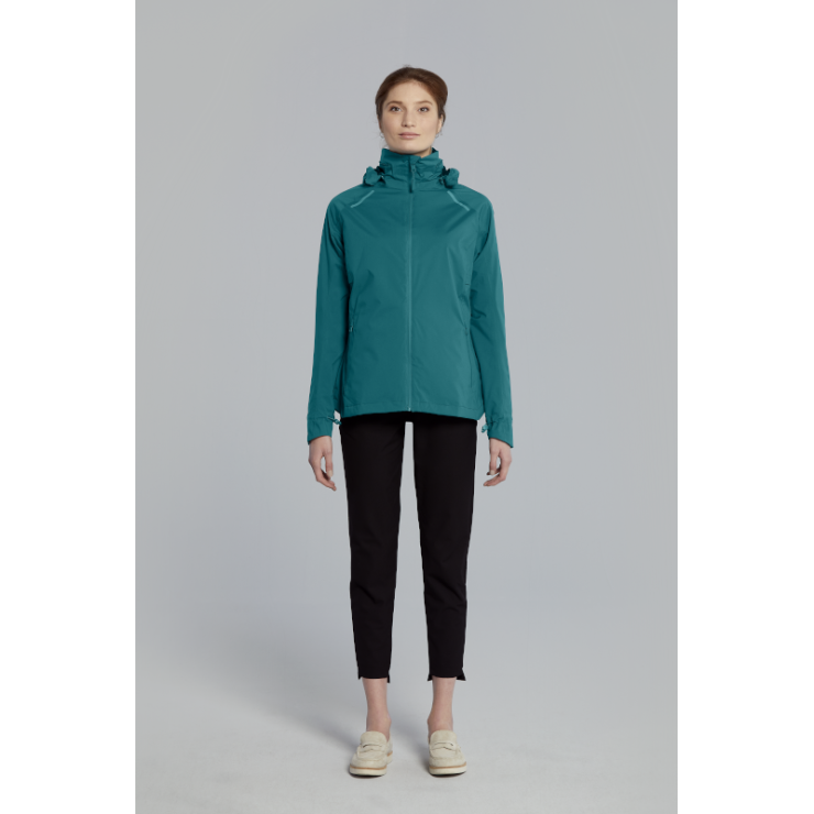 Basil Skane veste imperméable femmes, Vert S