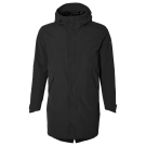 Basil Mosse veste de pluie Parka hommes, Noir S