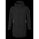 Basil Mosse veste de pluie Parka hommes, Noir S