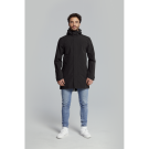 Basil Mosse veste de pluie Parka hommes, Noir M