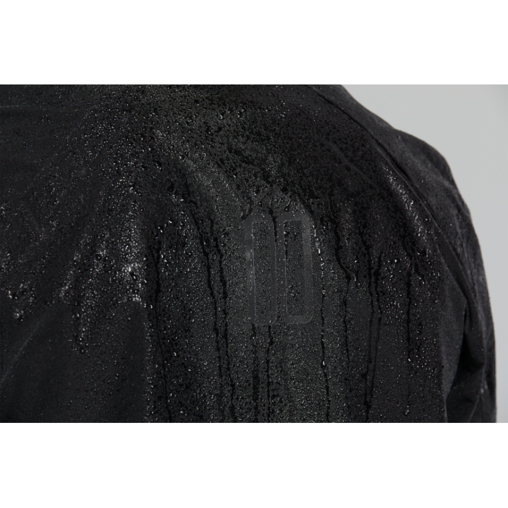 Basil Mosse veste de pluie Parka hommes, Noir XXXL