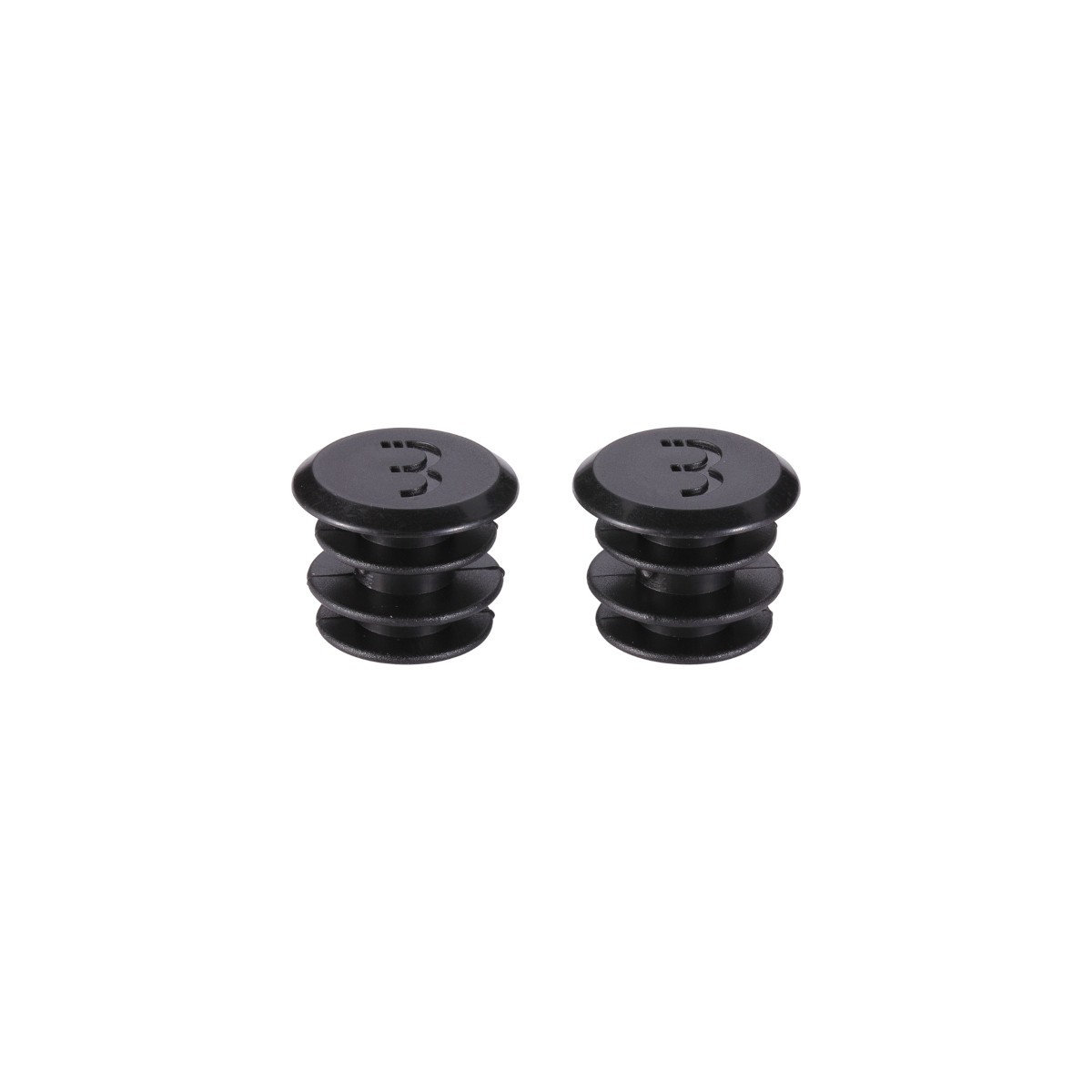 Bouchons de cintre noir  (2pcs) 