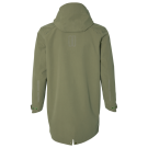 Basil Mosse veste de pluie Parka hommes, Vert olive S