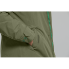 Basil Mosse veste de pluie Parka hommes, Vert olive M