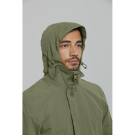 Basil Mosse veste de pluie Parka hommes, Vert olive XL