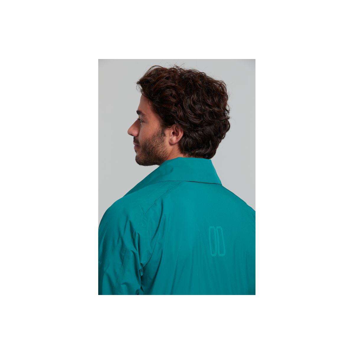 Basil Skane veste imperméable hommes, Vert S