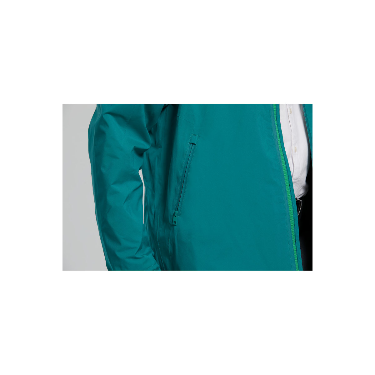 Basil Skane veste imperméable hommes, Vert M