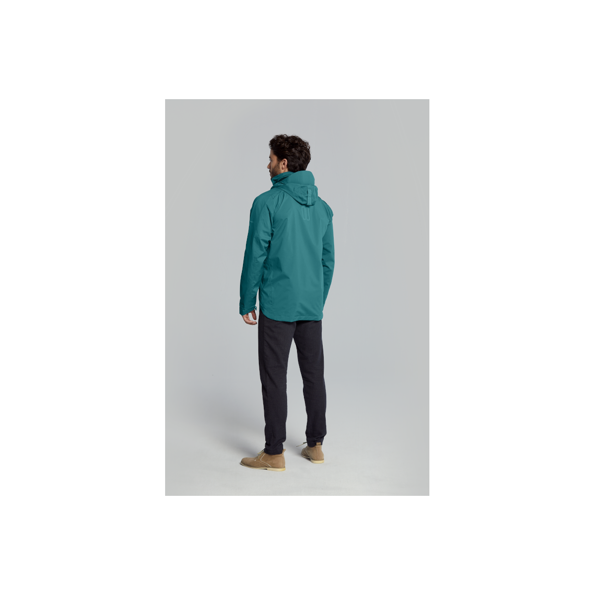 Basil Skane veste imperméable hommes, Vert M