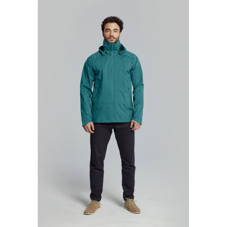 Basil Skane veste imperméable hommes, Vert L