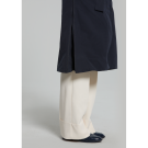 Basil Mosse veste de pluie femmes trench-coat, Bleu nuit M