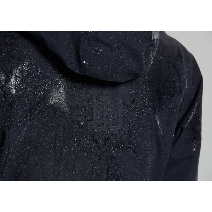 Basil Mosse veste de pluie femmes trench-coat, Bleu nuit M