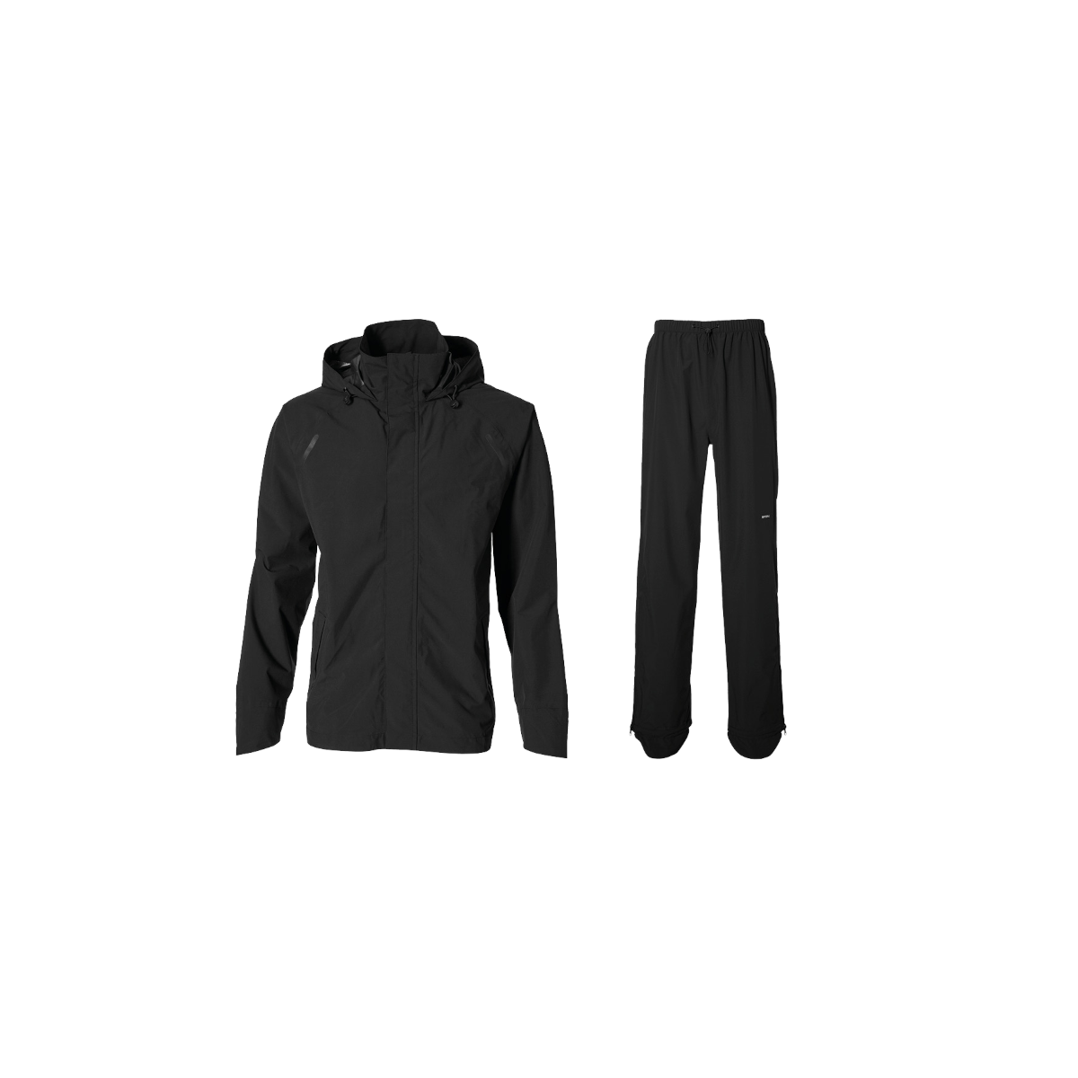 Basil Hoga ensemble de pluie unisex Noir S