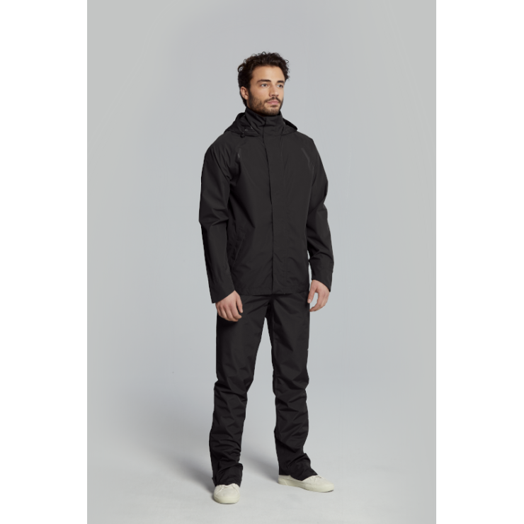 Basil Hoga ensemble de pluie unisex Noir M