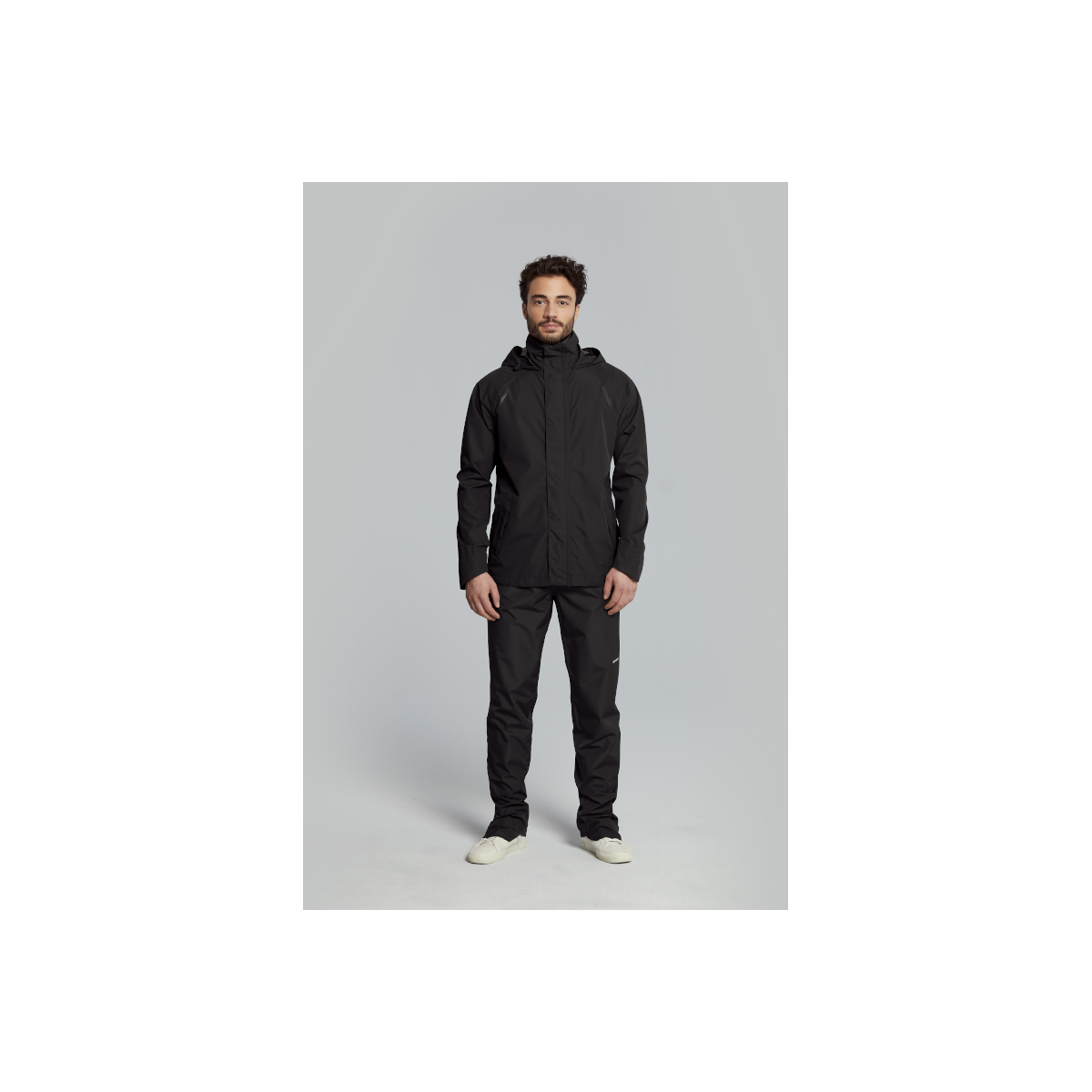 Basil Hoga ensemble de pluie unisex Noir XXXL