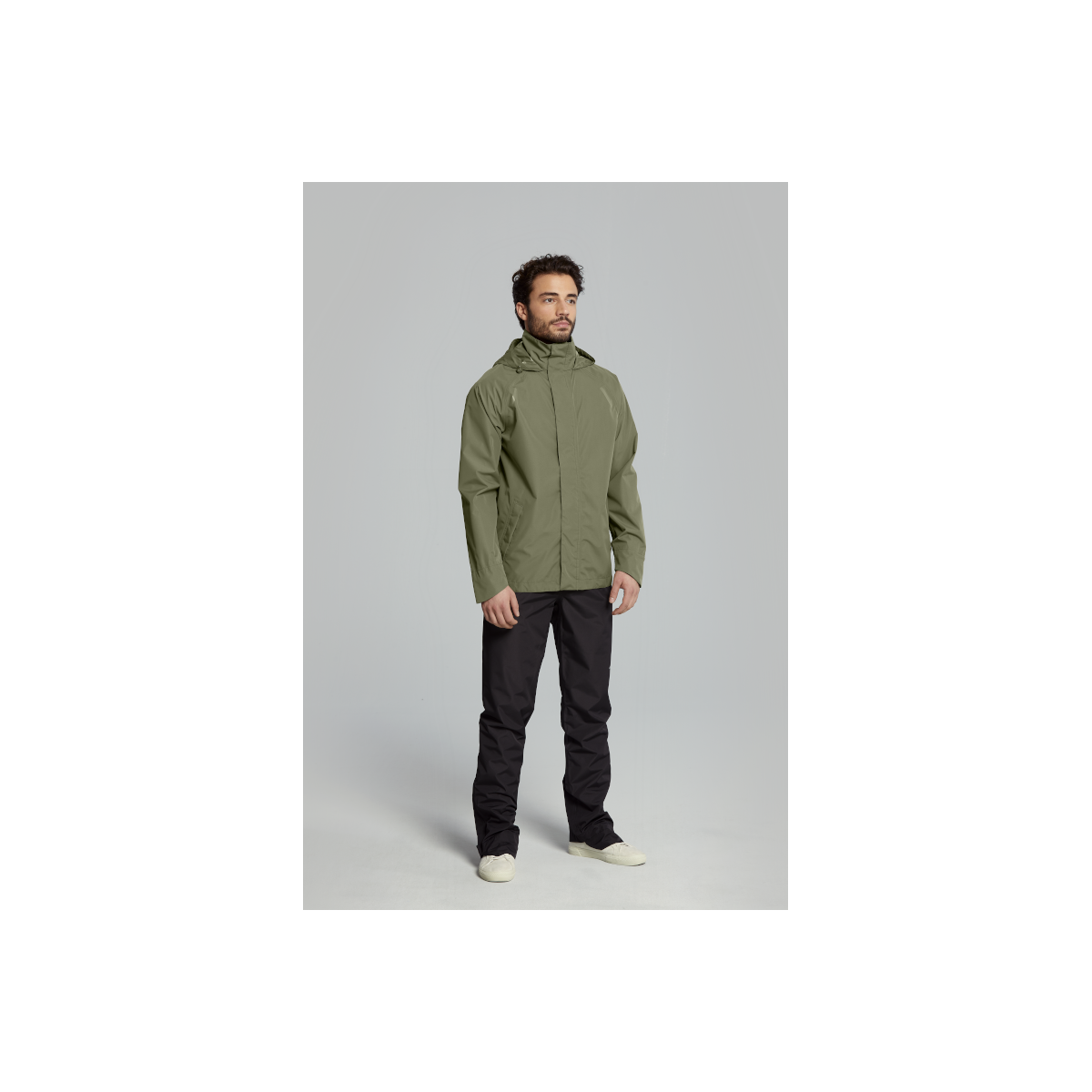 Basil Hoga ensemble de pluie unisex Vert olive XL