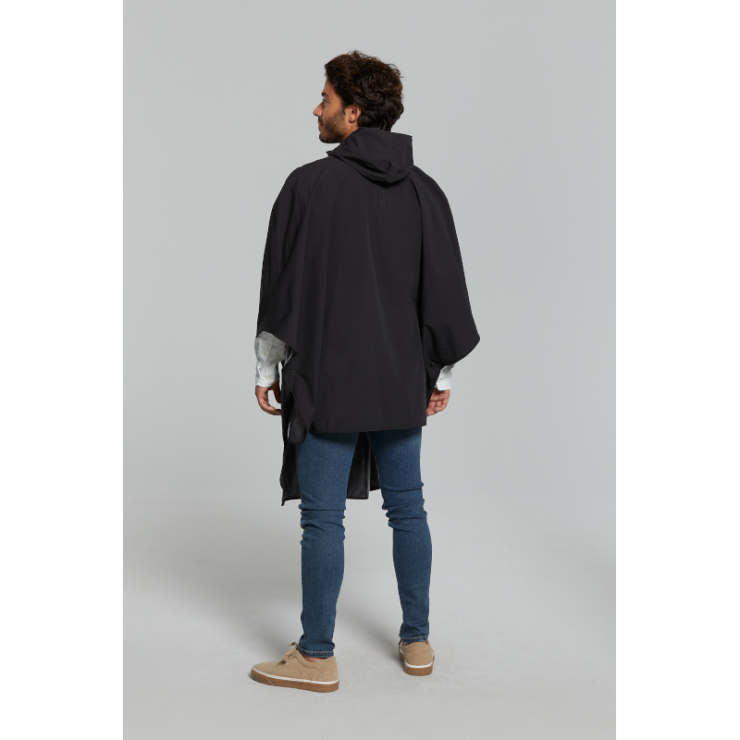 Basil Hoga poncho de pluie unisex Noir taille unique