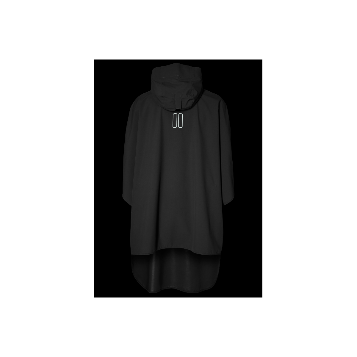 Basil Hoga poncho de pluie unisex Noir taille unique