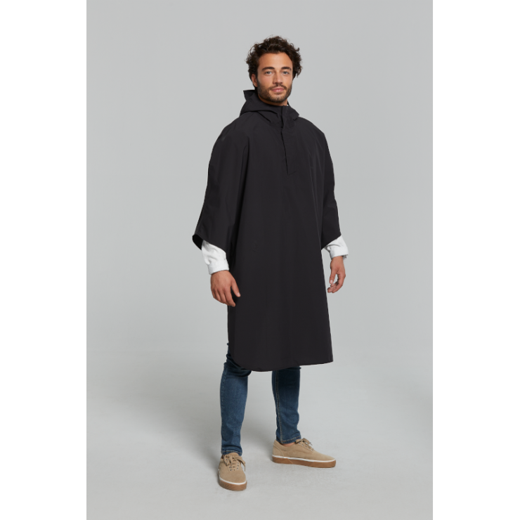 Basil Hoga poncho de pluie unisex Noir taille unique