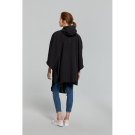 Basil Hoga poncho de pluie unisex Noir taille unique