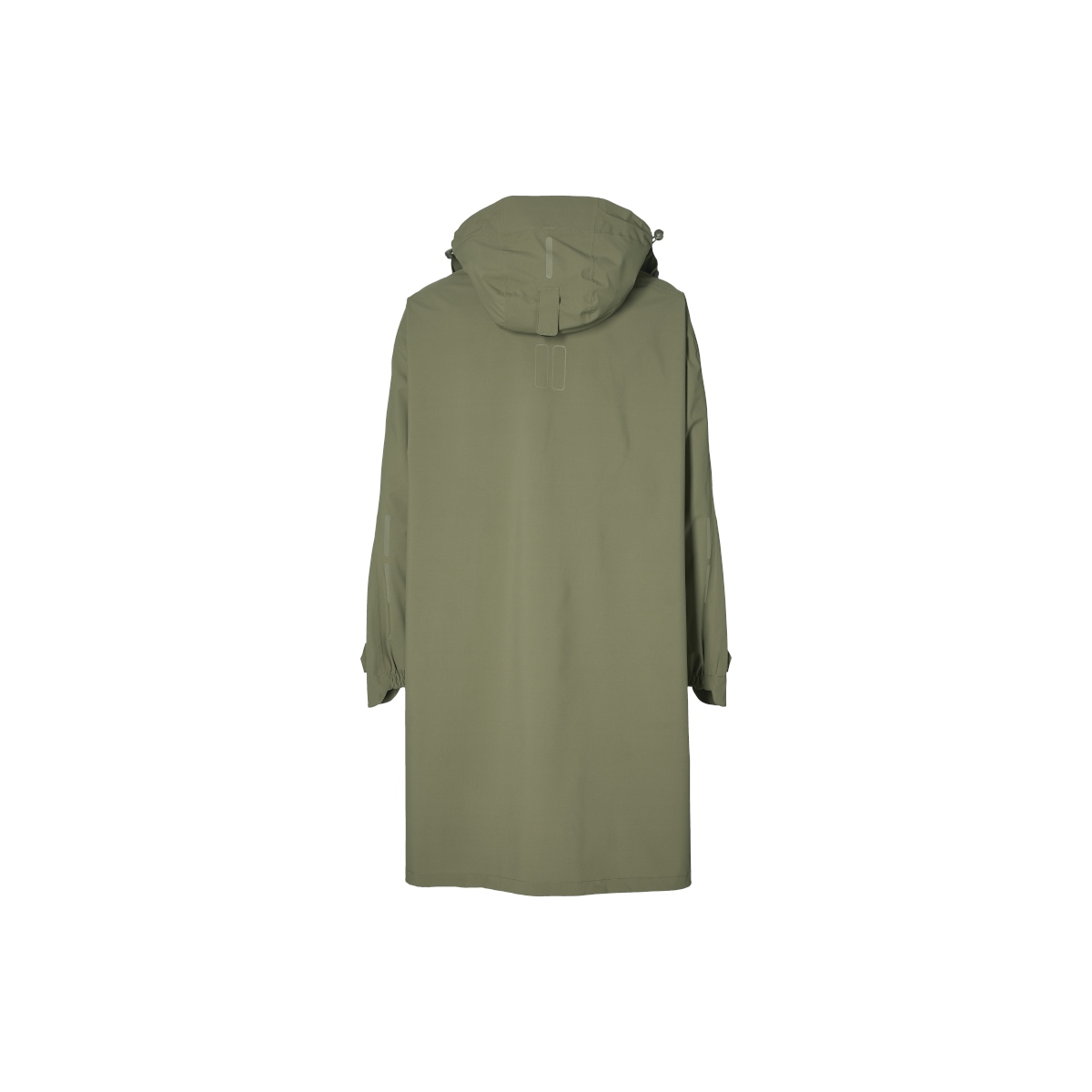 Basil Mosse poncho de pluie unisex, Vert olive taille unique