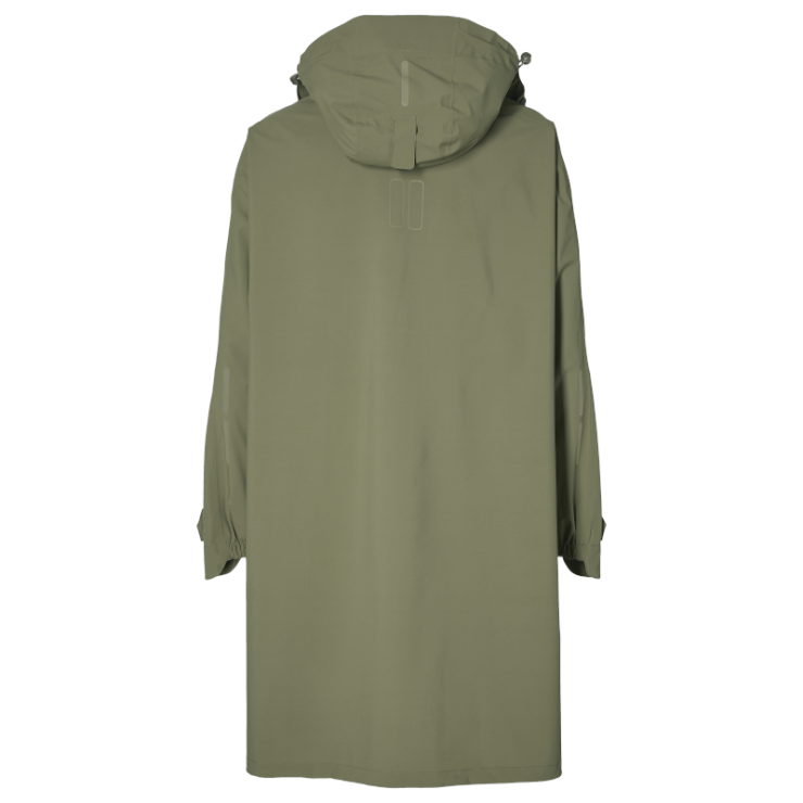 Basil Mosse poncho de pluie unisex, Vert olive taille unique