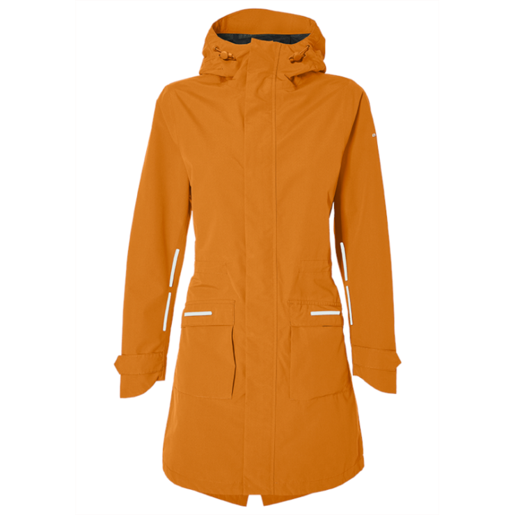 Basil Mosse veste de pluie Parka femmes Ocre  XS