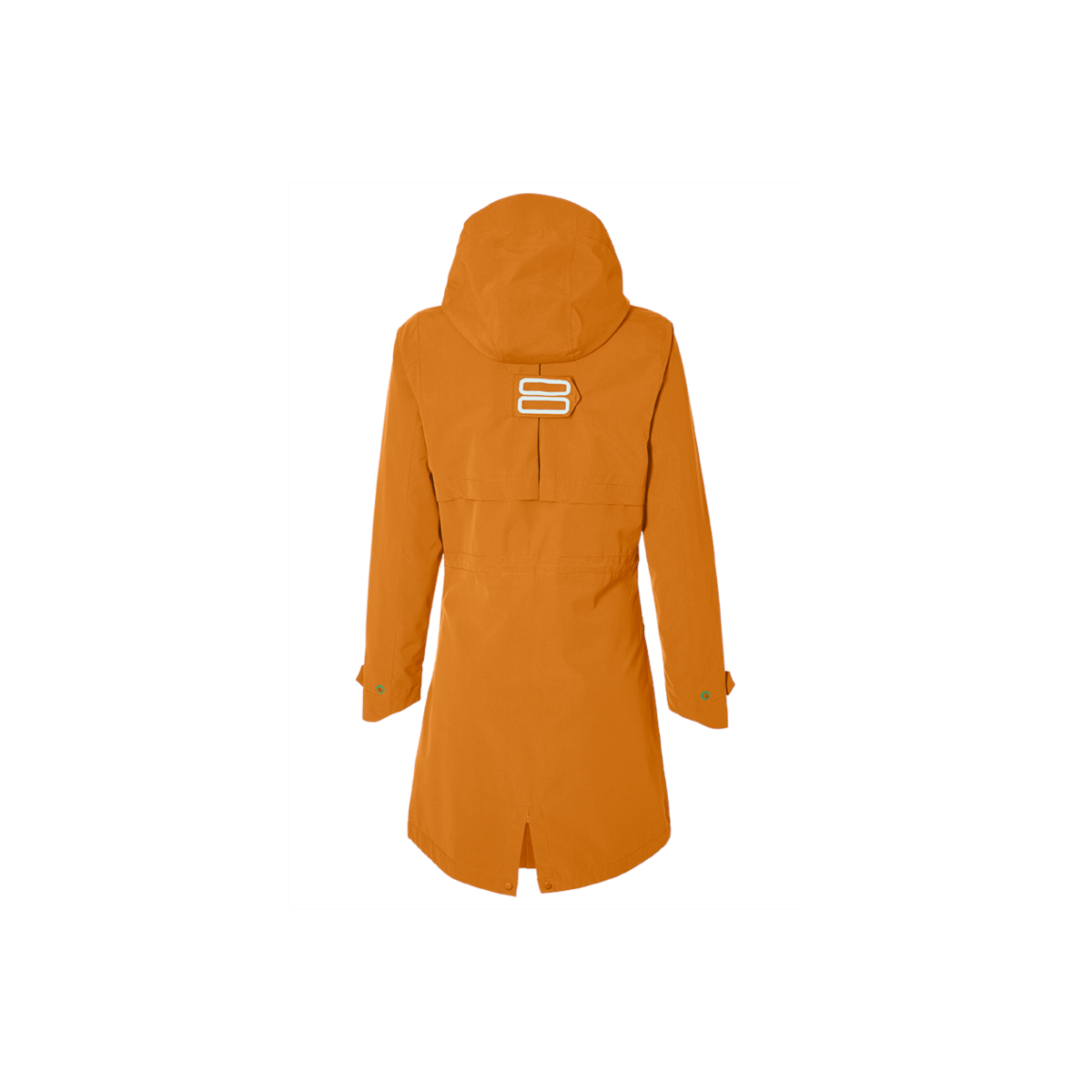 Basil Mosse veste de pluie Parka femmes Ocre  XS