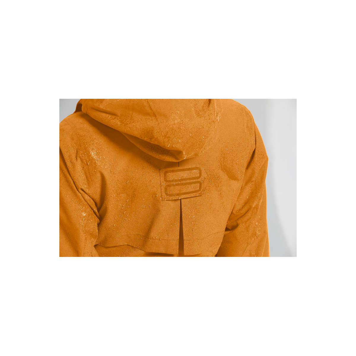 Basil Mosse veste de pluie Parka femmes Ocre  S