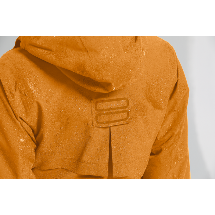 Basil Mosse veste de pluie Parka femmes Ocre  S