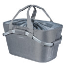 Basil 2Day Carry All panier arrière MIK, grey melee Basil 2Day Carry All panier arrière MIK, grey melee