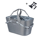Basil 2Day Carry All panier arrière MIK, grey melee Basil 2Day Carry All panier arrière MIK, grey melee