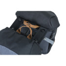 Basil Miles sacoche double MIK, 34L, black slate