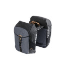 Basil Miles sacoche double MIK, 34L, black slate