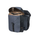 Basil Miles sacoche double MIK, 34L, black slate