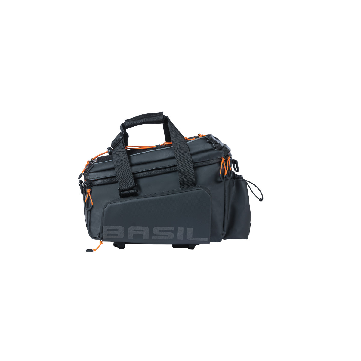 Basil Miles Tarpaulin trunkbag XL Pro MIK,9-36L,black orange