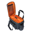 Basil Miles Tarpaulin trunkbag XL Pro MIK,9-36L,black orange