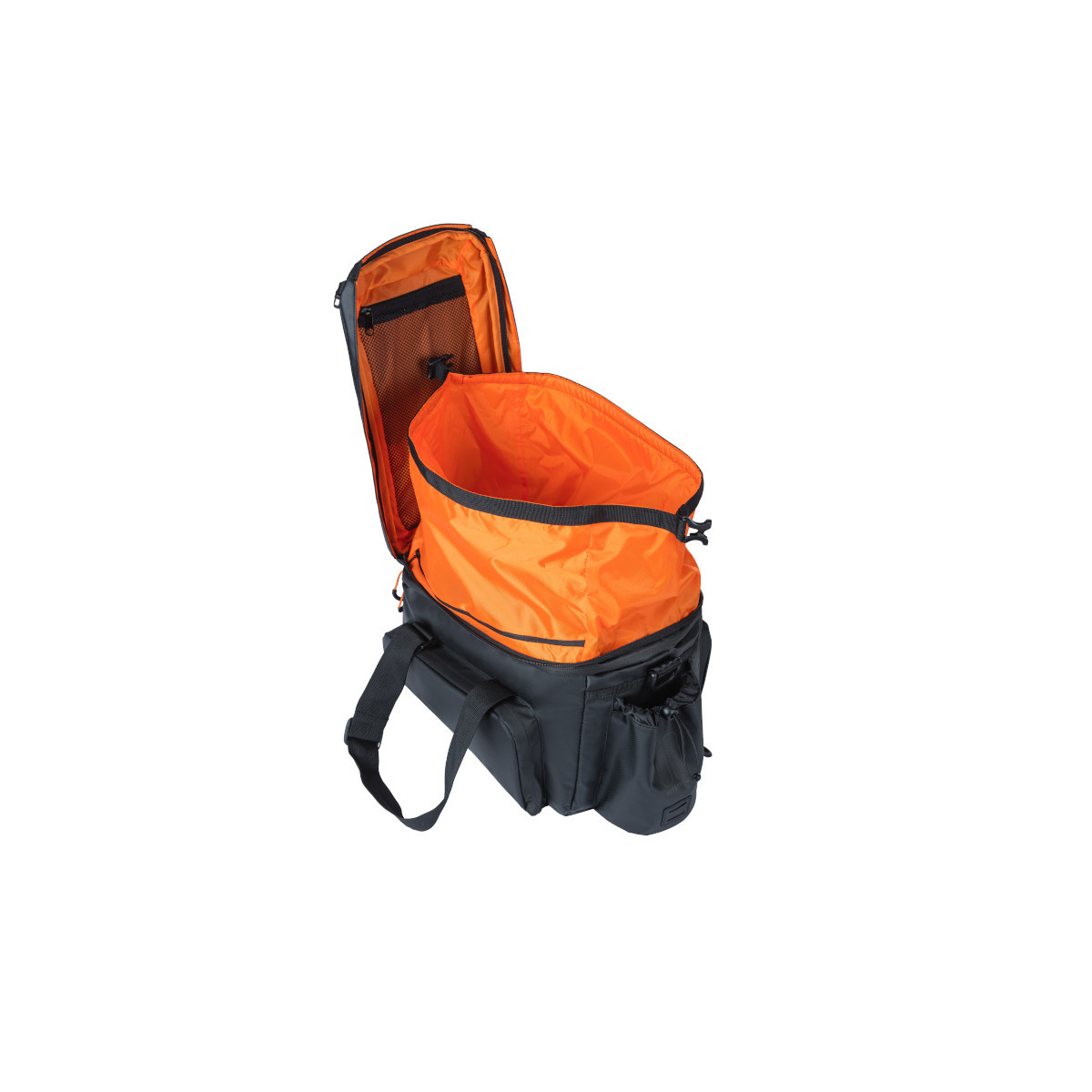 Basil Miles Tarpaulin trunkbag XL Pro MIK,9-36L,black orange