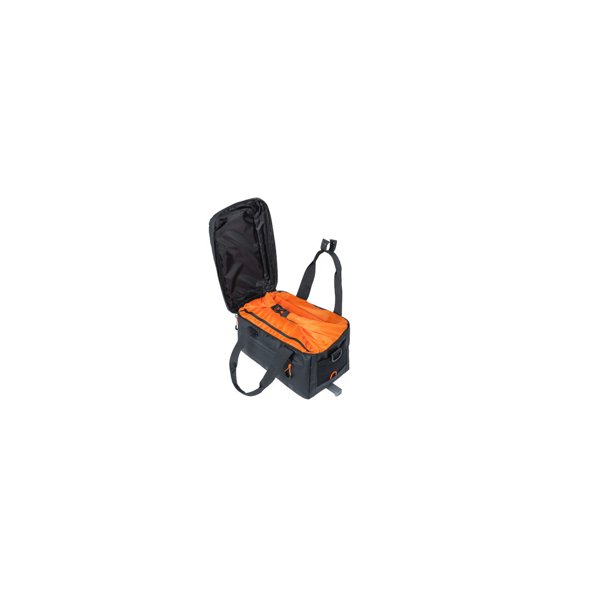 Basil Miles Tarpaulin sac. porte-bagage MIK, 7L, noir orange