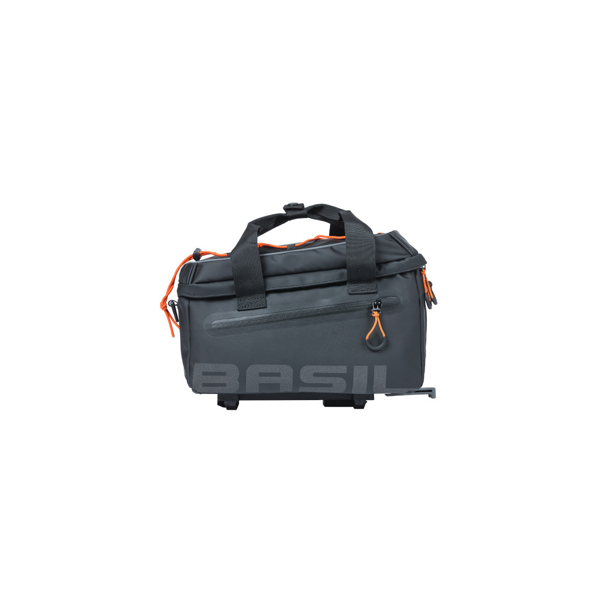 Basil Miles Tarpaulin sac. porte-bagage MIK, 7L, noir orange