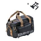 Basil Miles sacoche porte-bagage MIK, 7L, black slate Basil Miles sacoche porte-bagage MIK, 7L, black slate